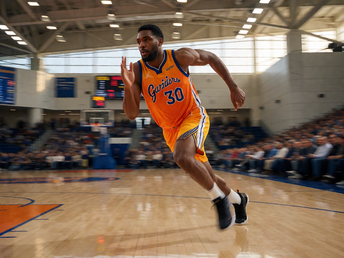 NBA比赛中球员正在进行快攻